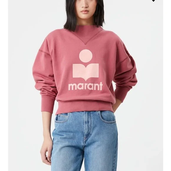 Isabel Étoile Marant ピンク スウェットトレーナー スウェットシャツ Etoile レディース｜ISABEL MARANT（イザベル
